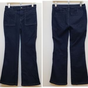 Ann Taylor Patch Pockets Trouser Jean Size 6 Petite See Description